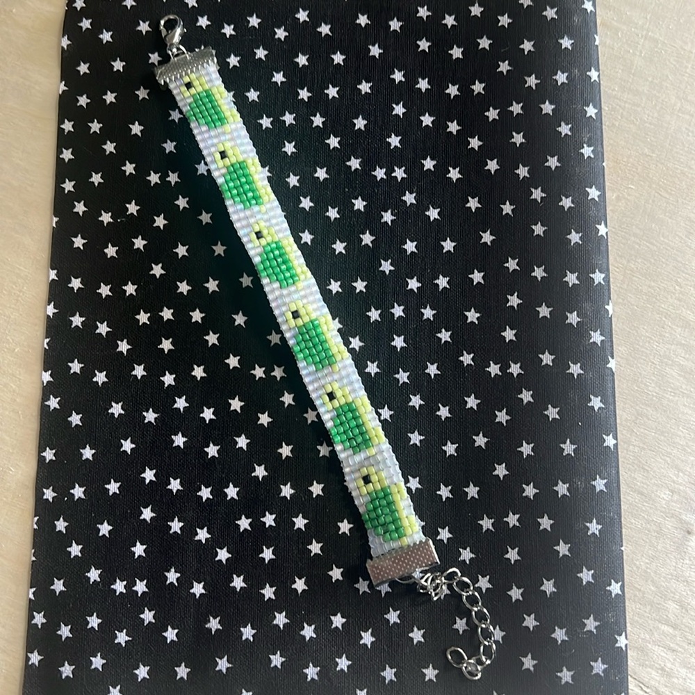 The Turtle Bracelet.  Handcrafted and unique custom designed bracelet